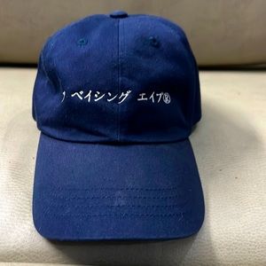 BAPE KATAKANA DAD HAT vintage/rare A Bathing Ape